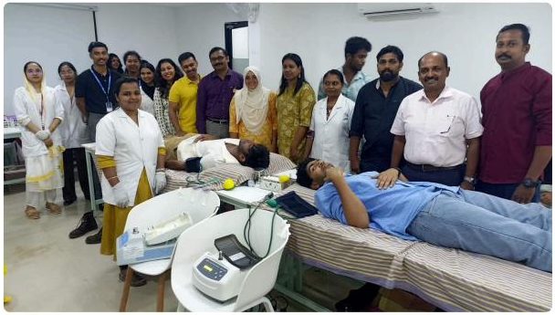 Blood Donation Camp At Elance Institute